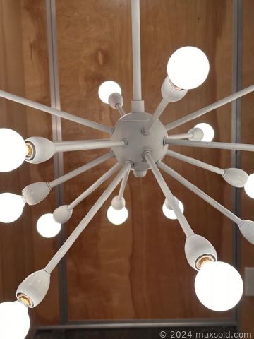 MaxSold Auction: This online auction includes furniture such as kids chairs, rattan coffee table, glass console table, ottoman and others, kitchenware, small kitchen appliances, Crown Trent china, linens, MCM wallpaper, lamps, chandelier, toys, books, decor, typewriter, NHL figures, Brutalist decor, bar signs and other wall art, records, vintage brass telescope and much more!