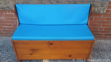 MaxSold Auction: This online auction features stoneware crock, slate art, costume jewelry, art glass, garden art, art lithographs, Longaberger baskets, vintage cameras, Batik art, beer steins, patio furniture, Mission oak rocker, and much more!!