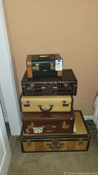 MaxSold Auction: This online auction includes furniture such as shelving units, metal workstation, poker table, cabinets, upholstered chairs, tables, outdoor patio set, outdoor benches, bistro table, white cabinet, shelving units, vintage dresser, loveseat and others, kitchenware, small kitchen appliances, upright freezer, wall art, ceramics, Belleek china, Pfaltzgraff, Dept 56 houses and other seasonal decor, board games, rugs, Willow Tree figures, Princess House glasses, lamps, metal safe, linens, snowblower and other yard tools, power tools, hardware and many many more!