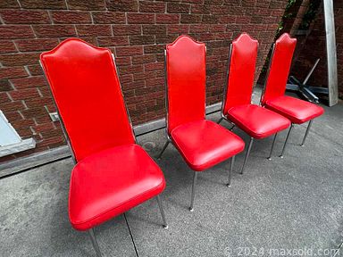 MaxSold Auction: This online auction features vintage table & chairs, vintage scarves, art glass, Tiffany-style lily lamps, French Provincial dressers, Stiffel lamps, Arkansas pottery, vintage mixer, power & hand tools, sewing & knitting supplies, framed needlepoints, jewelry and much more!