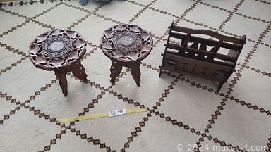 MaxSold Auction: This online auction features vintage desk, teak dining table and chairs, vintage silverware, vintage crystal ware, glassware, cup and saucers, vintage bone china, Royal Albert bone china, Royal Doulton figurine, porcelain figurine, serving dishes, Royal Albert tea cups and saucers, kitchen appliances, kitchen items, pots and pans lot, bakeware, hutch, dresser Christmas lot rug, sewing machine and supplies, plants & pots, stools, live plants, vintage love seat, craft supplies, outdoor furniture, decor, hardware, hand tools, power tools, weed trimmer, fishing gear, garden tools, gardening supplies, dinnerplate, silver plate cutlery, linen and much more.