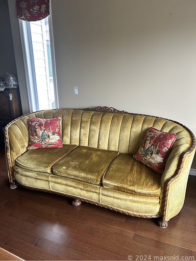 MaxSold Auction: This online auction features jewelry, cane chairs, dining table & chairs, vintage display cabinet, teacup/saucer sets, soapstone carving, small kitchen appliances, crystal decanter, beer steins, vintage bed set, day bed, pewter pieces, electric fireplace, fabric, vintage brass lamp, fishing gear, oil lamps, camping gear, power & hand tools, compressor, garden art, patio furniture, garden tools, desk & chair, and much, much, more!!!