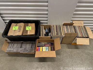 MaxSold Auction: This online auction features coins, Pokemon cards & collectibles, video games, men’s & women’s clothing, printers, power & hand tools, comics, tires, fishing gear, vinyl records, teacup/saucer sets, art supplies, yard tools, LED strip lights, new batteries, and more!!