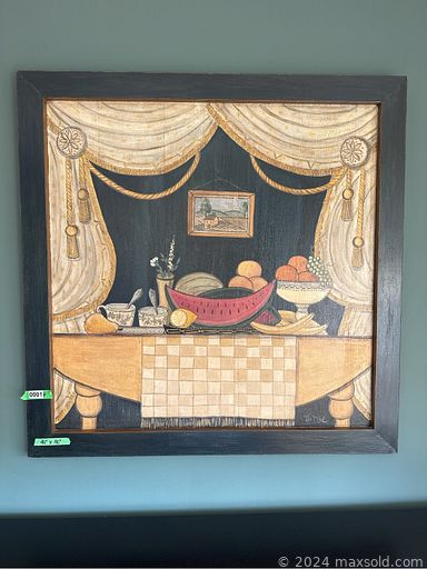 MaxSold Auction: This online auction features leather dining chairs, glass coffee table, TVs, Sheila Maki artist proof, costume jewelry, Virge artworks, Evesham, art books, serving platters, area rugs, printer, art glass, power & hand tools, office supplies, home health aids, much, much, more!!!