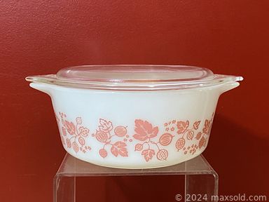 MaxSold Auction: This online auction features vintage camera, milk glass collection, vintage pyrex, metal lunchbox, tea set, beer steins, carnival glass, BMP, vintage ginger jars, sewing machine, jewelry, vintage beer steins, teacup/saucer sets, thimble collection, vintage game system, vintage brass collectibles, Federal glass, art glass, wooden mask, vintage Wade figurines, and much, much, more!!