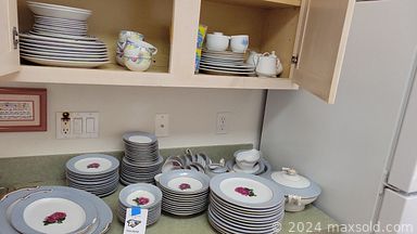 MaxSold Auction: This online auction features Sport memorabilia, cabinet, desk, puzzles, lamps, books, dinner ware, prints, binoculars, cameras, sewing supplies, artwork, paintings, mirror, cookie jar, pots and pans, love seat, tables, chairs, crystal ware, boombox, linens, toolbox and much more!