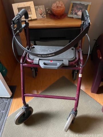 MaxSold Auction: This online auction includes furniture such as a dining table and chair set, console table, couches, occasional table, rattan dresser, rattan headboard, rocker recliners, wall units and others, vintage bottles, decor, Samsung TV, books, mobility aid, Royal Doulton figure, wool rug, lamps, Brother printer and more!