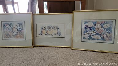 MaxSold Auction: This online auction includes framed wall art, 46” Samsung TV, furniture such as La-Z-Boy recliners, loveseat, glass top coffee table, and server, art glass, vintage crystal, Royal Doulton, linens, kitchenware, small kitchen appliances, power tools, and more!