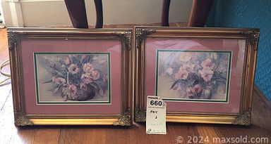 MaxSold Auction: This online auction includes furniture such as a wicker coffee table, china cabinet, chairs, bookcase, nightstands, dresser, bedframe, kitchen cart, armchairs and others, wall art, lamps, rugs, Depression glass, Royal Doulton figurines, decorative boxes, linens, clothing, accessories, crystalware, seasonal decor, kitchenware, small kitchen appliances, Rogers Bros. flatware, Lenox and other china, silverplated items, religious decor and more!