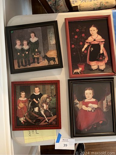 MaxSold Auction: This online auction features TVs, gorilla collection, games, mini fridge, Folk Art, upright piano, silver serving items, dollhouse & furniture, craft supplies, fabric, exercise equipment, stereo components, chicken collectibles, men’s & women’s clothing, wicker furniture, costume jewelry,  decorative plates, small kitchen appliances, yard tools, hand tools, patio furniture, and much more!