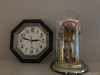 MaxSold Auction: This online auction features items such as Dresser, Sofa Table, End Table, Pictures, Wall Clock, Rug, Plant Stand, Lamp, Candlesticks, Mirrors, Lanterns, Wicker Baskets, Wooden Décor, books, TV,  Luggage Racks, vanity, Vanity Stool, Electronics and much more!