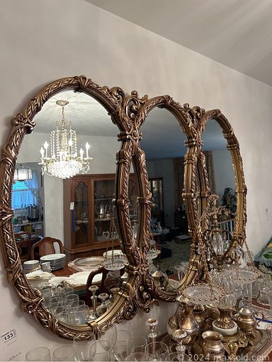 MaxSold Auction: This online auction features furniture such as china cabinets, Bernhardt buffet, dressers, vinyl sofa bed, aquarium bar, dining set, folding tables, upholstered chair, bar stools, Art Deco wardrobe, twin bedframe, Lowery organ, mirrored bench and others, toys, wall art, decor, figurines, vinyl records, vintage hair dryers, silverplate, pedestals, linens, seasonal decor, barware, books, Edelstein china, kitchenware, small kitchen appliances, accessories, electronics, linens, vintage clothing, wheelchair and much more!