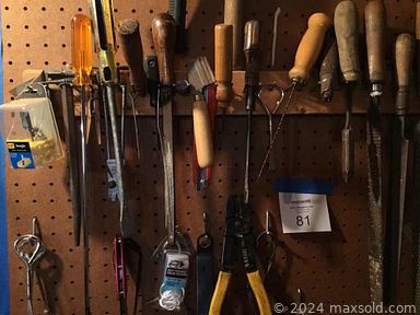 MaxSold Auction: This online auction features furniture such as wicker barrel chairs, cabinets, bedside tables, queen-sized headboard, twin bed frames, pedestal table, loveseats, dresser, Ping-Pong table and more, Craftsman radial arm saw, tools, hardware, electric fireplace, Aynsley floral china, camera, swing lamps, small kitchen appliances, kitchenware, Royal Doulton toby mugs and much more!