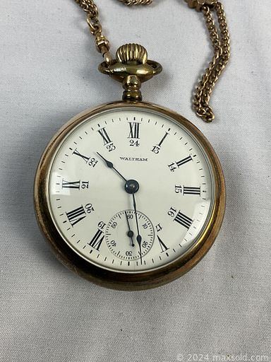 MaxSold Auction: This online auction features vintage pocket watches, wrist watches, antique sterling silver, Caleb Keene paintings, sterling silver jewelry, costume jewellery, gold engagement rings, coins, mirrors, cloisonne items, cinnabar vases, snuff bottles, antique pine washstand, vintage sewing machines, stereo systems, area rug, A. J. Casson prints, Hall pottery, clay baking set, antique cobalt blue dishes, jukebox, pinball machine, and much, much, more!!