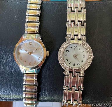 MaxSold Auction: This online auction features furniture such as lawn chairs, benches, jewelry box, dressers, chairs, leather sofa, dining set and others, silver-tone trumpet, Howard Miller grandfather clock, costume jewelry, wall art, vintage mixer, small kitchen appliances, Pfaltzgraff stoneware, glassware, lamps, rugs, seasonal decor, Singer sewing machine, linens, tools, hardware, Craftsman kneeling cart, Kobalt compressor, ladders, shell chandelier and much more!