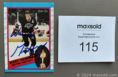 MaxSold Auction: This online auction features sports trading cards, wrestling cards & magazines, sports stickers, POGS, sports stamps, banknote, medallion, Star Trek collectibles, card collecting supplies, bobbleheads, autographed baseballs, vintage fishing lures, and much, much, more!!