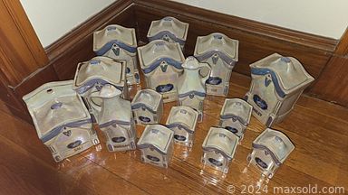 MaxSold Auction: This online auction features antique hall tree, faux plants, Belleek dish, Fenton glass, art glass, Asian tea set, teacup/saucer sets, decorative plates, Hull teaware, S & P shakers, Depression glass, Uranium glass, small kitchen appliances, Asian tea chest, area rug, window AC units, vinyl records, antique typewriter, trinket boxes, trundle bed frame, office supplies, printer, vintage books, costume jewelry, hurricane lamps, and much, much, more!!!