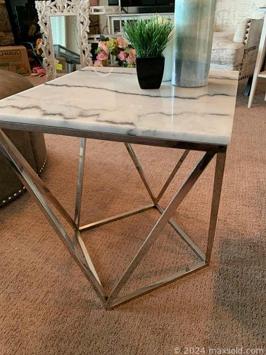 MaxSold Auction: This online auction features Fabric Storage Bench, Side Chairs, Contemporary Dining Room Furniture, Studded Armchair, Printer, Small Kitchen Appliances, Gravity Chairs, Camping Gear, Kids Bike, Stroller, TV, Puzzles and much more!