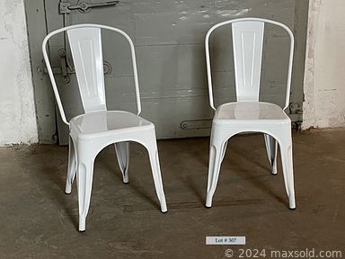 MaxSold Auction: This online auction features furniture such as a mirrored jewelry armoire, Victorian secretary desk, white metal chairs, MCM coffee table, antique radio cabinet, utility cabinet, child’s bistro set, large wall unit, sling-back MCM chairs and others, Ramon Santiago\'s \'Saint Nicholas\' original painting, Christmas decor, lawn tools, suitcases, brass decor, rugs, vintage Excelsior printing press, Kodak brownie camera, beach items, pop up sun shelter, sports items, squirrel decor, kitchen items and much more!