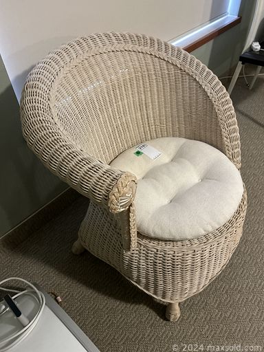 MaxSold Auction: This online auction features antique sewing cabinet, teacup/saucer sets, Royal Doulton figures, yard art, Inspirational decor, golf clubs, sewing machine, wicker chairs, patio furniture, glass top tables, yarn, small kitchen appliances, office supplies, Willowtree figurine, costume jewelry, coins, brass horse medallions, soapstone carvings, crafting supplies, grandfather clock, decanters, area rugs, duck decoys art pottery, and much, much, more!!!