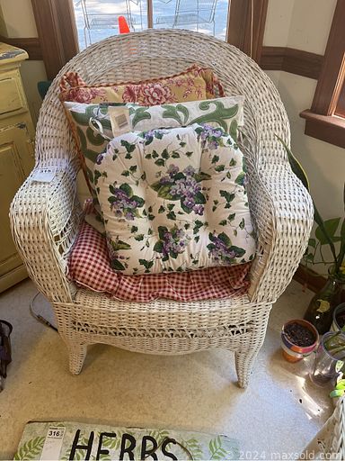 MaxSold Auction: This online auction features furniture such as tables, bookcases, dressers, dining table set, vintage vanity, outdoor furniture, benches and others, vases and pots, fountains and other garden decor, utility screens, vintage bike, vacuums, Christmas china, chandelier, kitchenware, small kitchen appliances, vintage cookie jars, toys, dolls, Lenox figurines, linens, Cottontale cottages, fall decor, Christmas decor, shingles, ladders and much more!