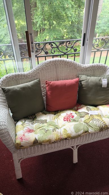 MaxSold Auction: This online auction features furniture such as an Ethan Allen settee, table, bookcase, chairs, china cabinet, bench, shelving units, desk, TV tables and more, jewelry, runner rugs, lamps, vacuums, electronics, airbrush set, plant stands, candleholders, Singer sewing machine, art, linens, cleaning supplies, kitchenware, glass ornaments, china and much more!