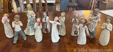 MaxSold Auction: This online auction features glass stemware, vintage ashtrays, Willow Tree figurines, pet products, scrapbooking supplies, yarn, cake molds, vintage salt & pepper shakers, collectible plates, teacup/saucer sets, barrister bookcase, vintage wagon wheel furniture, exercise equipment, antique bottles, stained glass pieces, antique sewing machine, small kitchen appliances, hobby desk and much more!