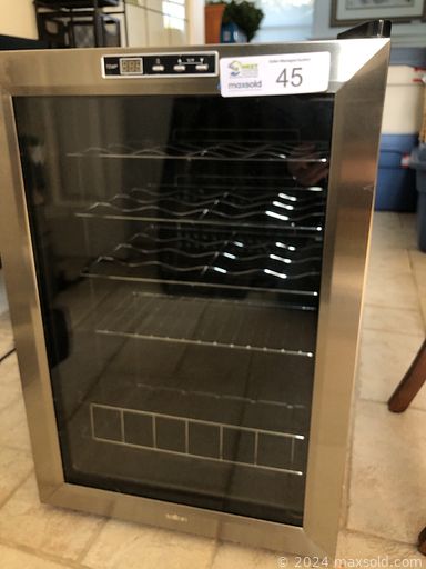 MaxSold Auction: This online auction features sewing machine, serger, sewing supplies, knitting supplies, craft supplies, TV, wine refrigerator, recliner couch, games, small kitchen appliances, vintage rattan buffet, camping gear, yard tools, climbing equipment, rolling toolbox, power & hand tools, golf clubs, patio furniture and much more!