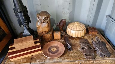 MaxSold Auction: This online auction includes comic books, books, vinyl records, DVDs, accessories, trading cards, trinkets, tape decks, kitchenware, glassware, lamp, sewing machine, hardware, decor, jugs, brassware, flatware, electronics, vintage board games, vintage ICEE light, decorative tins and much more!