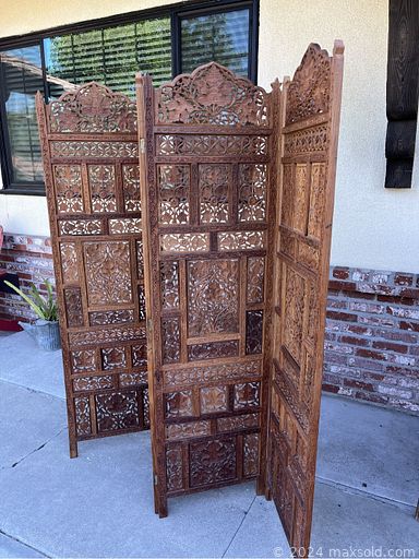 MaxSold Auction: This online auction features decor, Lladro figurines, Lenox jar, Holdraketa rocket, Capodimonte, cutting tools, Christmas decor, horse saddle, vintage postcards, sewing box, carved room divider, turntable and much more!