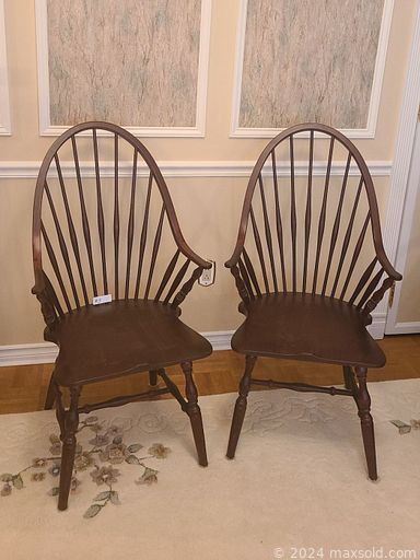 MaxSold Auction: This online auction features bar stools, Gordon Shuck paintings, vintage side tables, antique hurricane lamp, yard tools, art glass, roll top desk, antique inlay table, antique wine aerator, wood carvings, office supplies, and much, much, more!!!