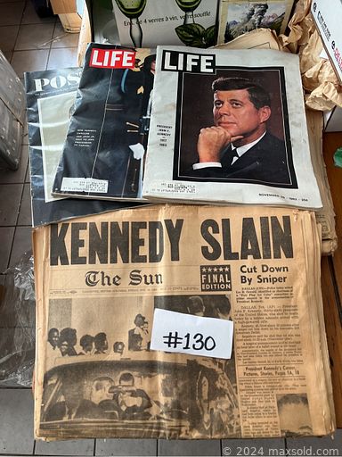 MaxSold Auction: This online auction features vintage wood cabinet, drafting table, geared printing press, Disney collectibles, vintage kitchen tools, art pottery, vintage tins, vintage toys, vintage fluke ukulele, vintage baby carriage, teacup/saucer sets, hand tools, small kitchen appliances, area rugs, office supplies, costume jewelry, and much, much, more!!