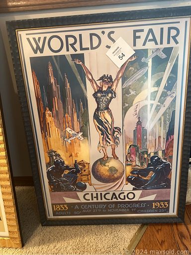 MaxSold Auction: This online auction includes podcast equipment, piano keyboard, violin, Harmony banjo, stereo speakers, artwork, 65” Hisense TV, Intelligence folding machine, Coilpro binding machine, computer accessories, office supplies, NIB lighting, furniture such as antique rocker, swivel chairs, file cabinets, dressers, and desks, area rugs, books, and much, much more!