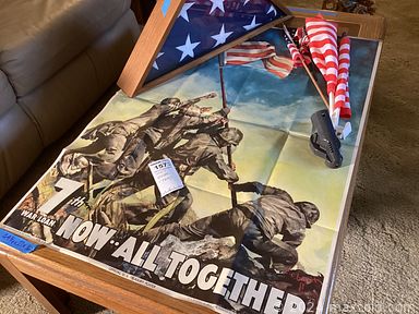 MaxSold Auction: This online auction includes furniture such as a china cabinet, file cabinets, bedframes, chairs, side table, wood shelf, pressboard cart, vintage dresser, chest of drawers, shelving units, tables, Lane chests, Bassett triple dresser and others, clothing, accessories, jewelry, luggage, cleaning supplies, wall art, linens, electronics, cameras, small kitchen appliances, kitchenware, Spode, Shelley and other china, flatware, Asian vases, Asian soldiers, Allentown decorative plates and other decor, grandfather clocks, fireplace accessories, camping supplies, seasonal decor, home maintenance supplies, Baldor grinder buffer, power tools, hand tools, yard tools, Yard Machine snowblower, advertising signs, Werner ladder, Bridgestone bike, electrical supplies, Kero-Sun heater, antique Singer sewing machine and much more!