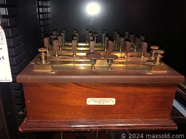 MaxSold Auction: This online auction features metal signs, collector plates, Rolls Royce collectibles, office supplies, vintage bells, vintage machines, vintage tools, commemorative coins, model cars, vintage lighters,  oil lamps, vintage Morse Code, display cases, pewter figurines, stamps, automotive magazines, auto parts, and much, much, more!!!