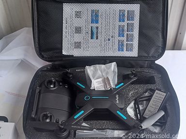 MaxSold Auction: This online auction features new items such as video doorbells, LED night lights, drones, wireless earbuds, indoor cameras, projector, smartwatches, heated apparel, Aeropostale jeans, skirts, ladies tank tops, LED mosquito killer, survival bracelets and much more!