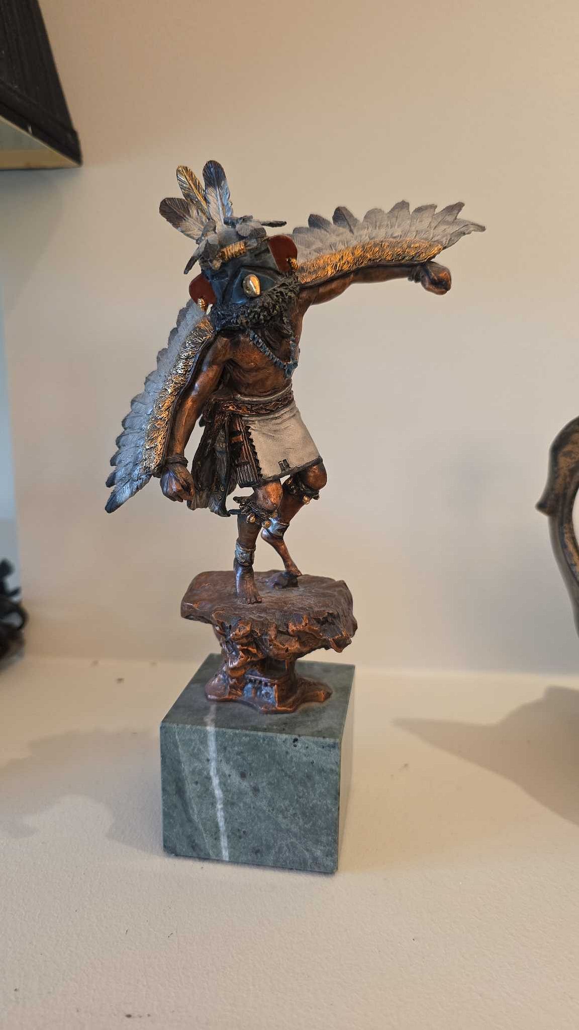 Auctions in North Saanich BC - Legends 1992 Native American Dancer Limited Edition Figurine 35066851