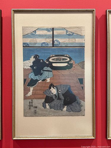 絵画 flk040105 Antique Japanese Woodblock Print | Toronto (Ontario, Canada