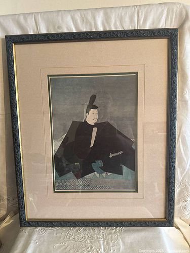絵画 flk041090 Framed Print in Wooden Frame, 19.5 x 23 Inches Japanese