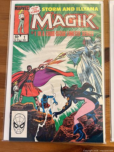 2 Marvel comics : Magik (1 of 4)