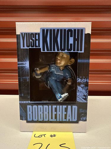 Yusei Kikuchi Toronto Blue Jays Bobblehead #16 with Box