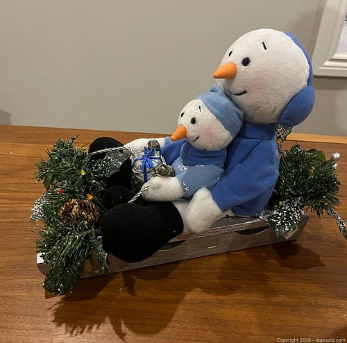 Musical Snowmen on Sleigh (1 of 1)