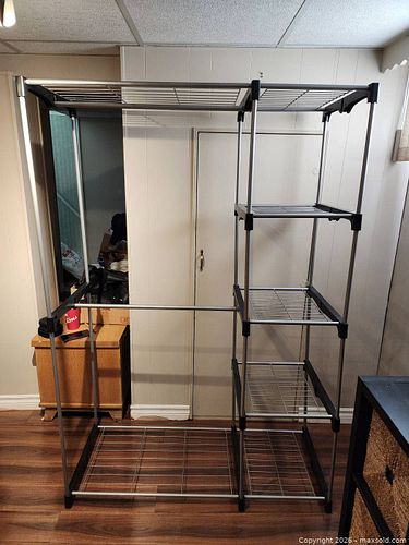 Clothing Rack 45.5W x 68"T x 19.5"D (1 of 6)