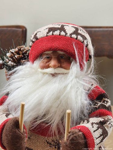 Santa on Skis 13" in original box (1 of 6)