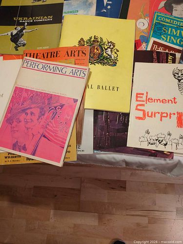 Lot of Vintage Plays,Ballet,Dance Company Programs Etc From Ross Estate  (1 of 11)