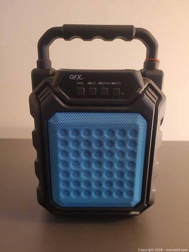 Blue & Black OFX Bluetooth Speaker (1 of 3)