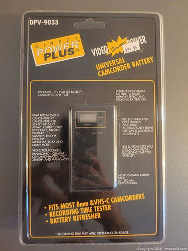 Universal Camcorder Battery  (1 of 3)