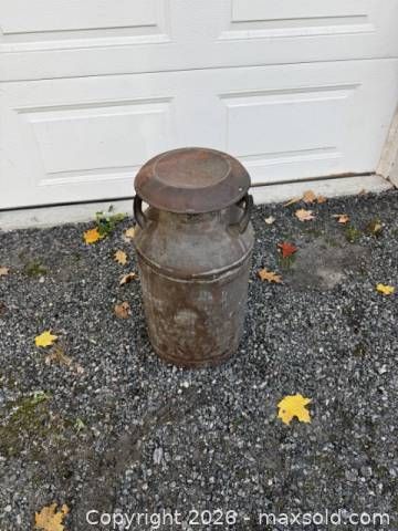 Antique Milk Can (1 of 9)
