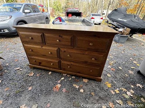 Pine Wood Dresser  (1 of 6)