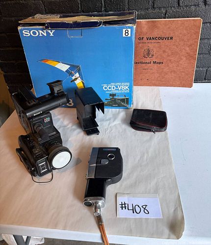 Vintage Cameras: Fujica Single-8, Sony Video Camera (1 of 19)